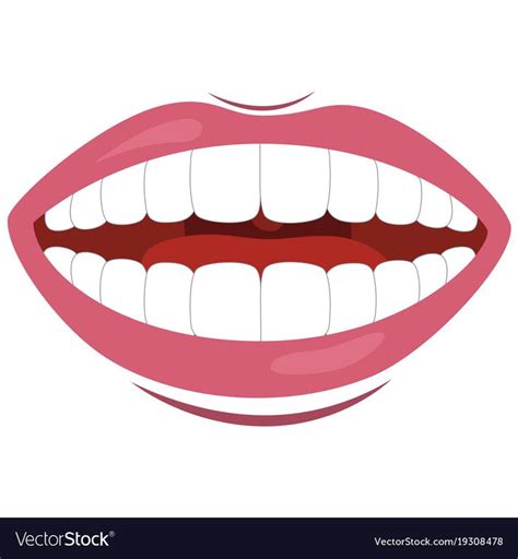 Vector Illustration Of Mouth. Download a Free Preview or High Quality