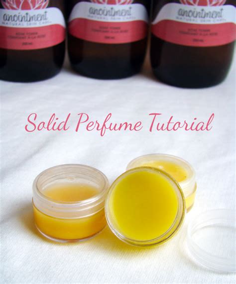 Tutorial Diy Luxury Solid Perfume Loose Gravel