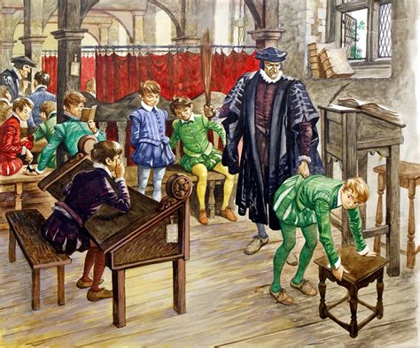 Victorian Era Schools Punishment At School In The Tudor Age Original
