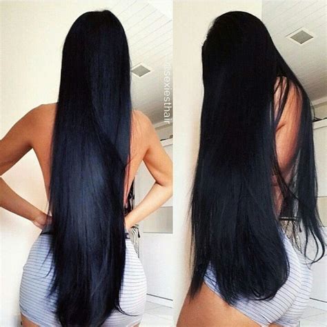 pin de aline em cabelos pretos longos lindos pinterest brilhos preto e cabelo