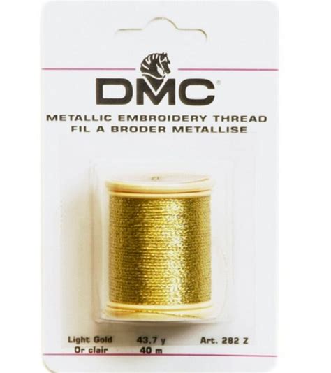 Dmc Metallic Embroidery Thread Gold Or Silver