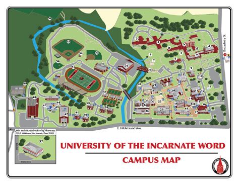 Uiw Campus Map World Map Gray