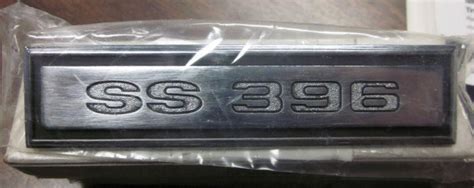 Sell 68 Chevelle SS396 Door Panel Emblems PAIR In Houston Texas US