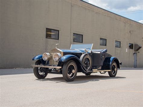 1926 Rolls Royce Silver Ghost Playboy Roadster By Brewster Monterey