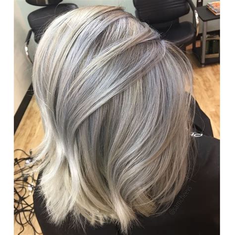 Platinum blonde hair has come along way. White ice platinum blonde with ashy lowlights | Hair ...