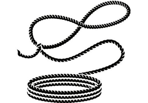 Cowboy Rope Vector At Getdrawings Free Download