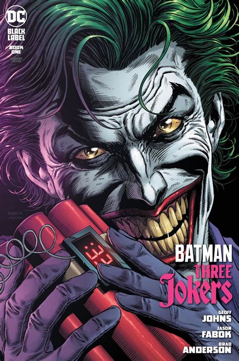 Batman Three Jokers 1 Premium Variant C Jason Fabok Bomb Cover Le