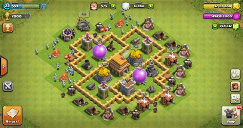 Base Terbaik COC TownHall level 5 - Clash Of Clans Android