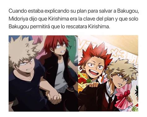 Kirishima X Bakugo Kiribaku Is Canon Kirishima X Bakugo Kiribaku Is