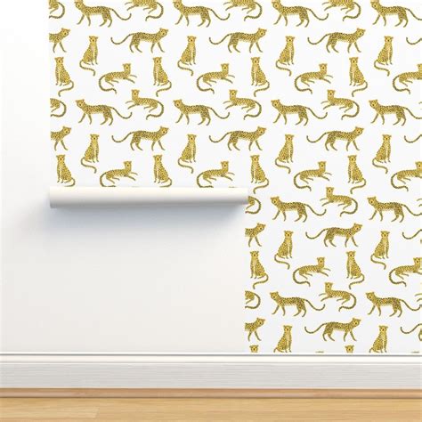 Leopards Wallpaper In 2022 Peel And Stick Wallpaper Removable