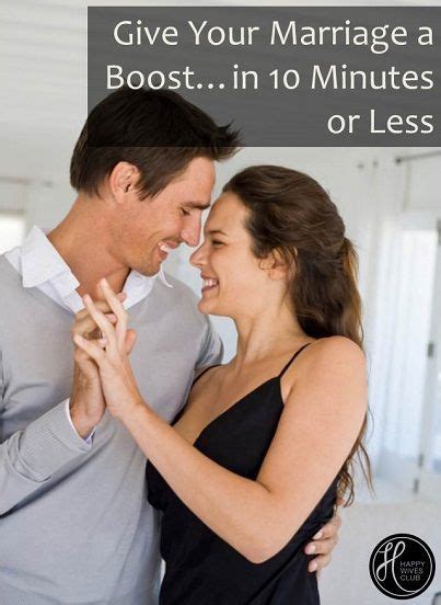 Give Your Marriage A Boost In 10 Minutes Or Best Romantic Life