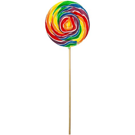 Swirly Rainbow Lollipop 6oz Party City Rainbow Lollipops Lollipop
