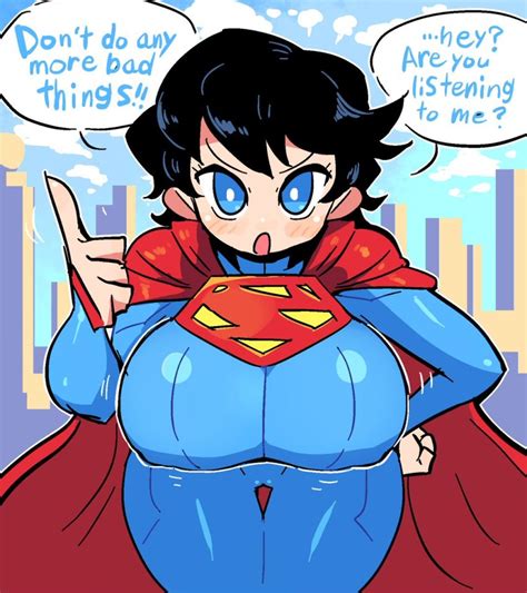 Hiryou Man Crap Man Clara Kent Superman Superwoman Dc Comics Highres 1girl Bodysuit