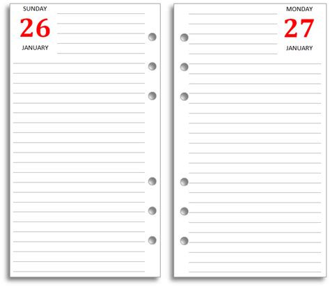 Free Printable Diary Pages Template Printable Templates