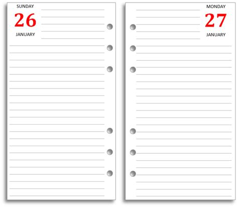Plan your schedule, organize events, manage goals & more! 6 Best Images of Printable Diary Page Template - Diary ...