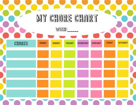 Free 9 Kids Chore Schedule Templates In Pdf Ms Word