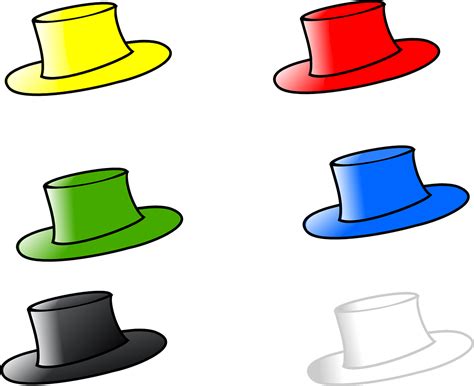 Hat Six Hats · Free Vector Graphic On Pixabay