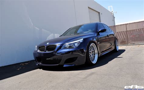Monaco Blue E60 M5 On Bbs Lm Wheels Bmw Performance Parts And Services