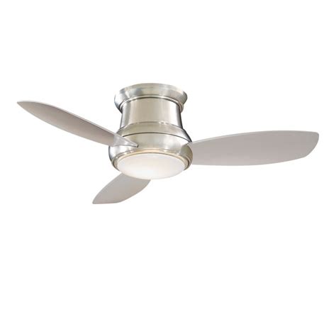 Also provides its user with an ac motor and led powered downlight for cost efficiency. Concept II Ceiling Fan with Light by Minka Aire | F518L-BN