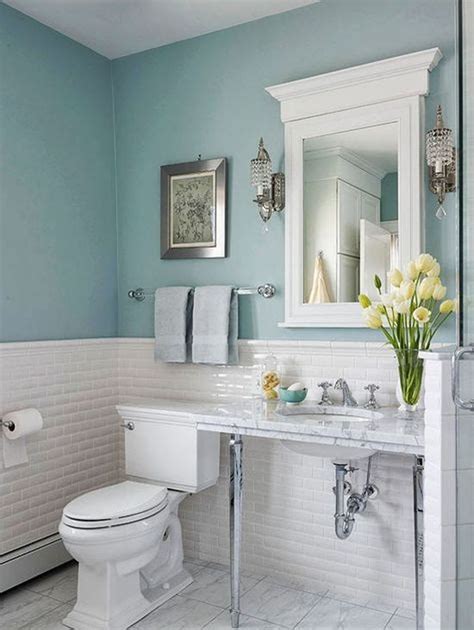 27 Stylish Bathroom Spring Color Ideas Blue Bathroom Decor Bathroom