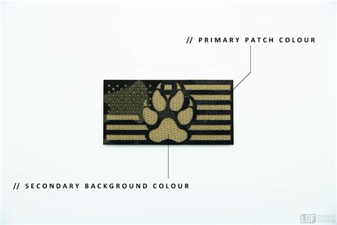 Lof Defence Usa K9 Paw Patch Made In Canada