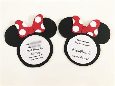 65 maus vorlagen ausdrucken ahorraentusfacturas von minnie. DIY Minnie Mouse Einladungskarten - eine Anleitung für ...