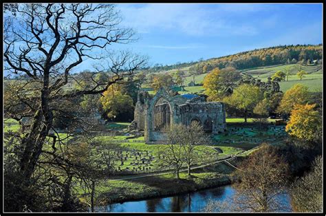 Bolton Abbey And River Wharfe Yorkshire England A Photo On Flickriver