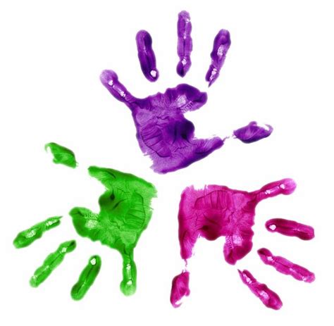 Kids Handprints Clipart Best