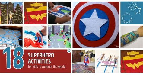 18 Fun And Easy Superhero Activity For Kids Hands On As We Grow