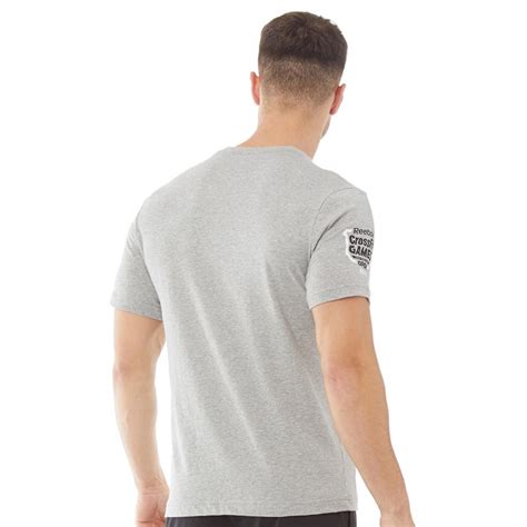 Buy Reebok Mens Crossfit Open T Shirt Medium Grey Heather