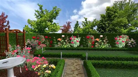 Rose Garden Design Plan