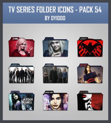 Tv Series Folder Icons Pack 54 By Dyiddo On Deviantart