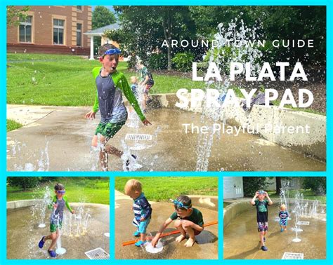 Splish Splash At La Plata Splash Pad