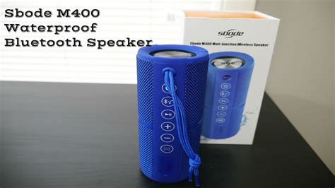 Sbode M400 Multi Function Bluetooth Speaker Impressive For The Price