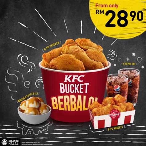 Bbq chicken is the no. Menu Kfc Chicken Bucket in 2020 | Chicken bucket, Kfc, Kfc ...