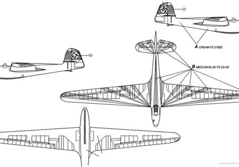 Aircraft Dfs Habicht Sailplane Drawings Dimensions Figures
