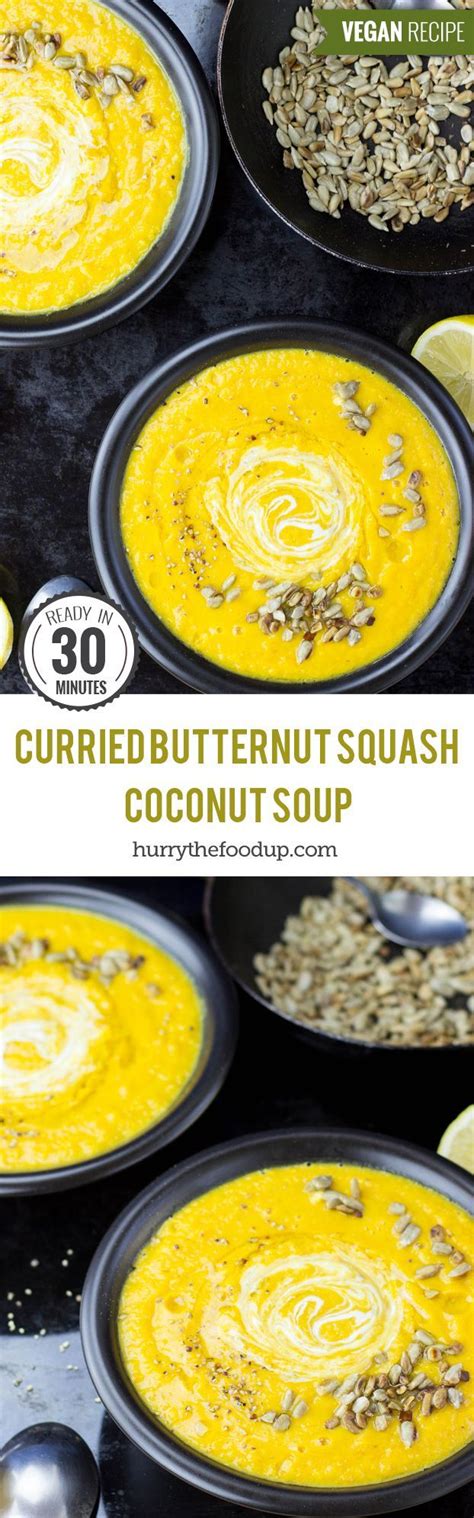 Compare pumpkin seed to couscous by vitamins and minerals using the only readable nutrition comparison tool. Easy Curried Butternut Squash and Coconut Soup (30 Minutes ...