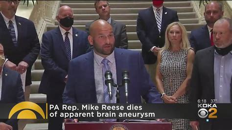 Pa Rep Mike Reese Dies From Apparent Brain Aneurysm Youtube