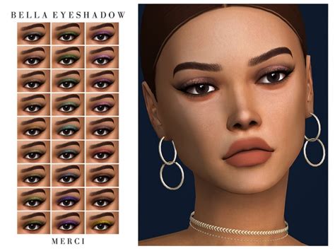 Bella Eyeshadow By Merci At Tsr Sims 4 Updates