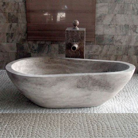 Oval Bathtub Piedra Pavo Ws Bath Collections Freestanding
