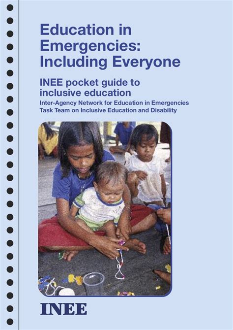 Education In Emergencies Including Everyone Education Above All