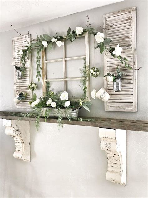 Do you choose blinds, curtains or nothing at all? 18 Best Mantel Shelf Ideas without a Fireplace for 2020