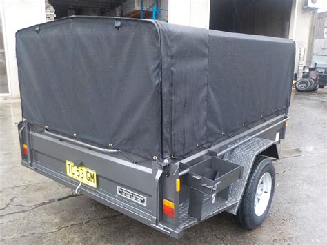 Trailers With Canvas And Pvc Covers
