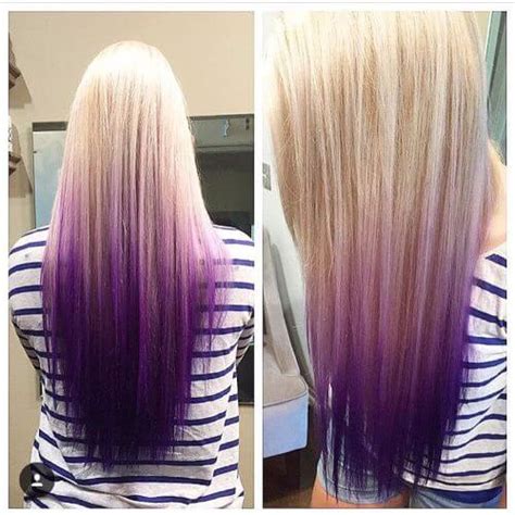 To protect your hair, never keep. Spruce Up Your Purple with An Ombre: 50 Ideas Worth ...