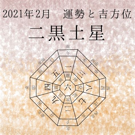 2021年2月 二黒土星の運勢と吉方位【九星気学】 Ameno