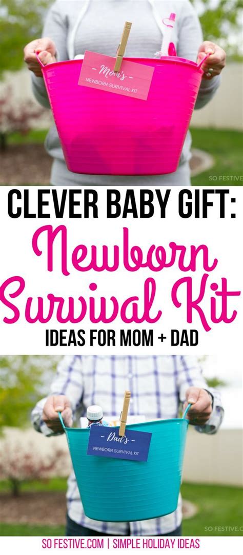 New Mom Survival Kit Baby Shower T Ideas Artofit