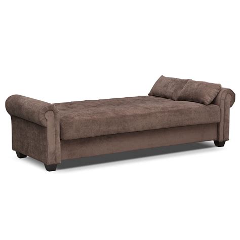 Olmos Futon Sofa Bed With Storage