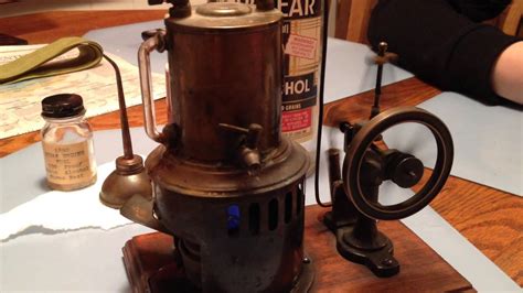 1890 Antique Toy Steam Engine Youtube