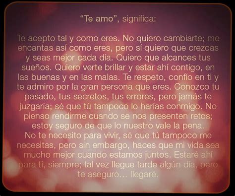Te Amo Infinitamente Significado