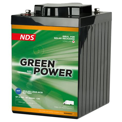 Nds Greenpower Service Accu Agm 6v 235ah